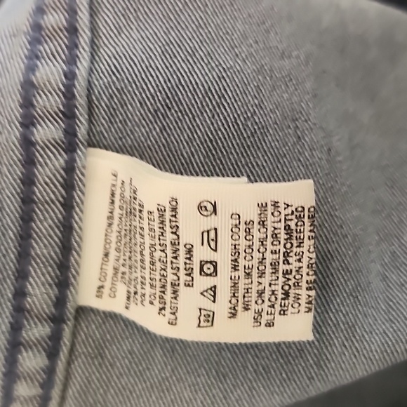 Free People Classic Blue Mini Skirt - Picture 6 of 12